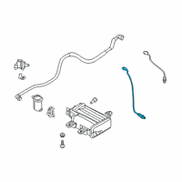 OEM 2019 Kia Sorento Oxygen Sensor Assembly, Rear Diagram - 392103LNA0