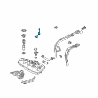 OEM 2006 Pontiac Vibe Fuel Tank Meter/Pump SENSOR Diagram - 88973554