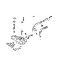 OEM 2006 Pontiac Vibe Cap, Fuel Tank Filler Diagram - 88974427