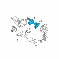 OEM 2007 BMW 335xi Support Bracket Diagram - 22-31-6-774-262