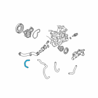 OEM 2010 Honda Civic Hose, Connecting Pipe In. Diagram - 19524-RMX-000