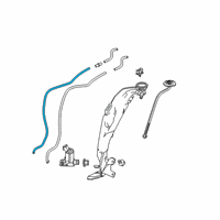 OEM Honda CR-V Tube 750 Diagram - 76800-T0A-P30