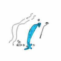 OEM 2021 Honda Clarity Tank Washer Diagram - 76841-TRT-J01
