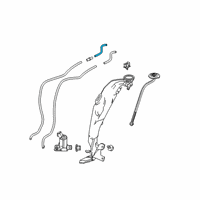 OEM 2020 Honda Clarity Tube Washer Diagram - 76854-TRT-A01