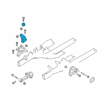 OEM 2015 Hyundai Tucson Support Engine Mounting Bracket Diagram - 21820-2S001