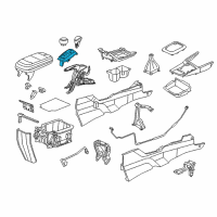 OEM Honda Cover Set, Escutcheon (Black) Diagram - 54721-TR0-A51ZA