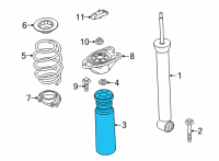 OEM BMW 228i xDrive Gran Coupe AUXILIARY DAMPER W.PROTECTIV Diagram - 33-50-6-896-988