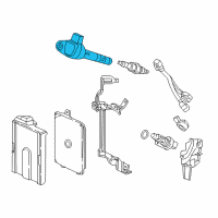 OEM Honda Ridgeline Coil Assembly, Plug Ho Diagram - 30520-5G0-A01