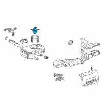 OEM Toyota Sienna Blower Motor Diagram - 87104-08010