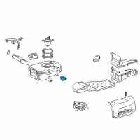 OEM 2002 Toyota Sienna Resistor Diagram - 87138-08040