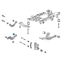 OEM 2017 Cadillac XTS Bushing Asm-Rear Suspension Upper Control Arm Diagram - 13239621