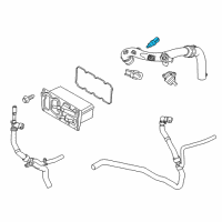 OEM 2014 Ford Fusion Air Intake Temperature Sensor Diagram - 9C1Z-12A697-D