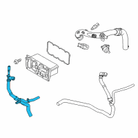 OEM 2020 Ford Fusion Inlet Hose Diagram - DG9Z-8C471-D