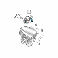 OEM Dodge Neon Sensor-Throttle Position Diagram - 68405577AA
