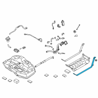 OEM 2020 Kia Optima Band Assembly-Fuel Tank Diagram - 31210E6800