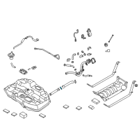 OEM 2021 Hyundai Veloster Clamp Assembly Diagram - 31141-D3500