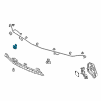 OEM 2020 Acura RDX Sensor Assembly P (Extreme Crimson Pearl) Diagram - 39680-TLA-Y01YK