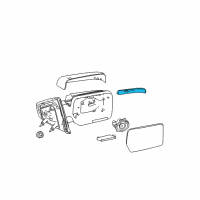 OEM 2014 Ford F-150 Signal Lamp Diagram - 9L3Z-17E748-BA