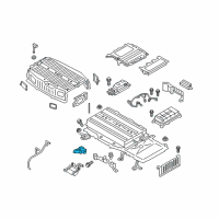 OEM 2015 Ford Fusion Disable Switch Diagram - HG9Z-10A757-A