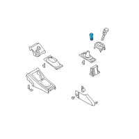 OEM 2007 Nissan Versa Knob-Control Lever Diagram - 32865-EM40B