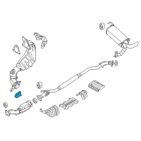 OEM 2014 Nissan Juke GUSSET Diagram - 20817-1KC0C