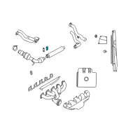 OEM Dodge ISOLATOR-Exhaust Support Diagram - 4763667AD