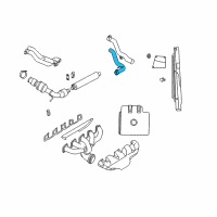 OEM 2006 Dodge Viper SPOUT-Exhaust Diagram - 5290178AG