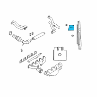 OEM 2015 Dodge Viper Shield-Heat Diagram - 5290149AC