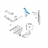 OEM 2004 Dodge Viper SPOUT-Exhaust Diagram - 5290179AG