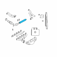 OEM 2006 Dodge Viper Resonator-Exhaust Diagram - 5290387AC