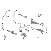 OEM Honda Pipe B, Receiver Diagram - 80342-S9A-003