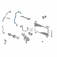 OEM 2004 Honda CR-V Hose, Suction Diagram - 80311-S9A-013