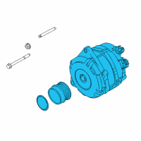 OEM 2017 Lincoln Continental Alternator Diagram - G3GZ-10346-A