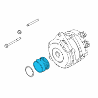 OEM 2020 Lincoln Continental Pulley Diagram - FT4Z-10344-D