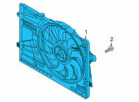 OEM Kia Blower Assembly Diagram - 25380P2500