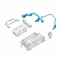 OEM 2010 Nissan Altima Cable Assembly JUNC Diagram - 297A0-ZX07A