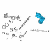 OEM Ram ACTUATOR-Axle Locker Diagram - 68216944AA