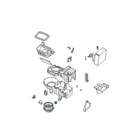 OEM Kia Rio Seal-Evaporator Diagram - 0K30B61J05