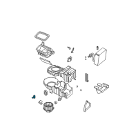 OEM Kia Rio Cover-Plate Diagram - 0K30A61J32A