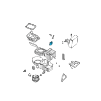 OEM 2003 Kia Rio Intake Actuator Assembly Diagram - 97108FD000