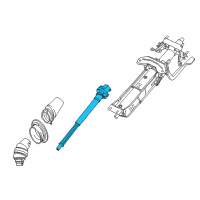 OEM BMW i8 Steering Spindle Diagram - 32-30-6-864-886