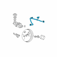 OEM 2007 Honda CR-V Tube Assy., Master Power Diagram - 46402-SWA-A01