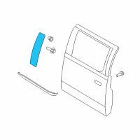 OEM 2017 Ford F-350 Super Duty Applique Diagram - FL3Z-16255A34-BB