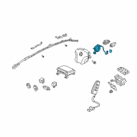 OEM 2005 Acura RL Reel Assembly, Cable (Furukawa) Diagram - 77900-SJA-A01