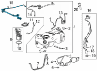 OEM 2021 Chevrolet Trailblazer Harness Diagram - 42735928