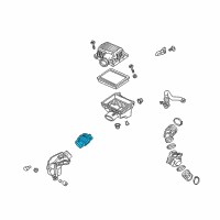 OEM 2019 Chevrolet Equinox Inlet Duct Diagram - 23463815