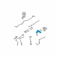 OEM Mercury Connector Diagram - 4L2Z-9E470-CA