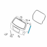 OEM 2008 Kia Spectra5 Lifter Assembly-Tail Gate Diagram - 817702F210