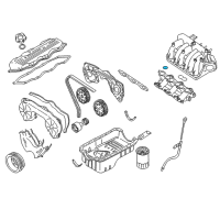 OEM Nissan Gasket-Manifold, Upper Diagram - 14033-7B000