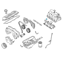 OEM 2002 Nissan Quest Gasket-Manifold, Upper Diagram - 14033-7B000